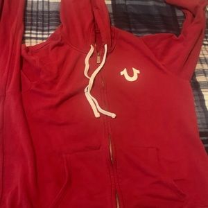 Red True Religion Jacket